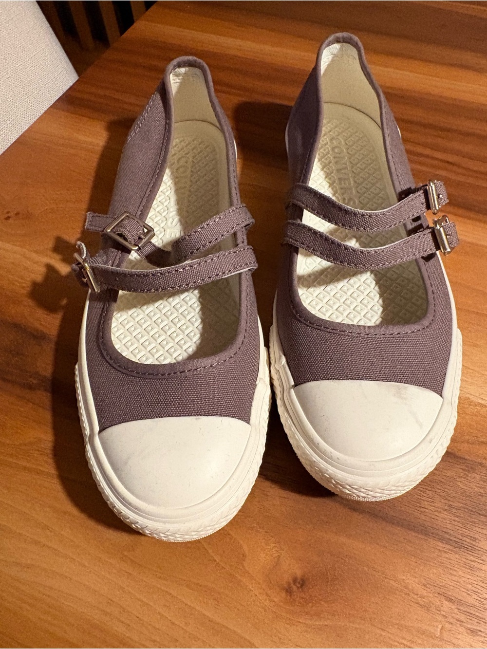 Converse Chuck Taylor Women’s All Star Dainty Mary Jane Sneakers in taupe NWOT